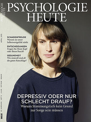 Psychologie Heute 4/2015: Depressiv oder nur schlecht drauf?