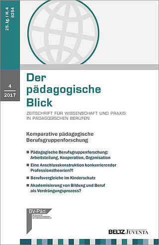 Der pädagogische Blick 4/2017