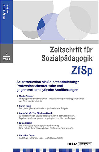 Zeitschrift für Sozialpädagogik 2/2021