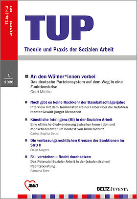 Theorie und Praxis der sozialen Arbeit 1/2026
