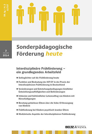 Sonderpädagogische Förderung 2/2014