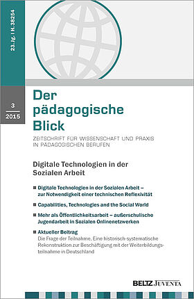 Der pädagogische Blick 3/2015