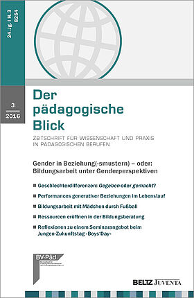 Der pädagogische Blick 3/2016