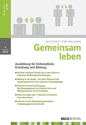 Gemeinsam Leben 4/2012