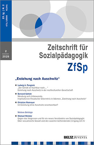 Zeitschrift für Sozialpädagogik 2/2025