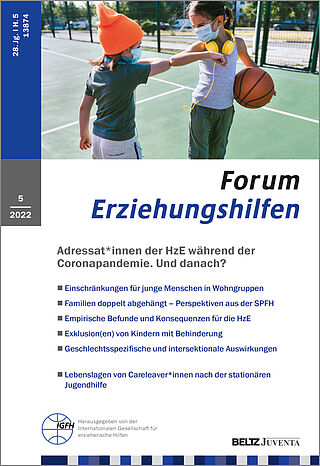 Forum Erziehungshilfen 5/2022