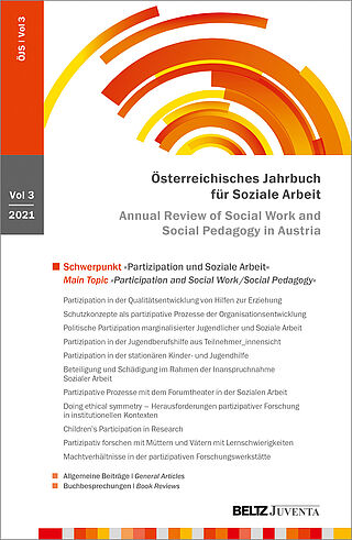 Österreichisches Jahrbuch für Soziale Arbeit (ÖJS) 2021