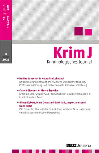 Kriminologisches Journal 3/2025