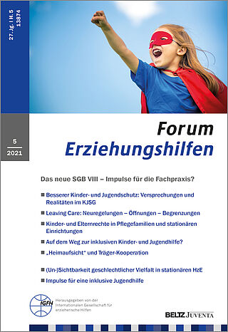 Forum Erziehungshilfen 5/2021