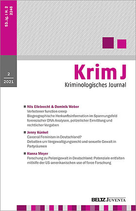 Kriminologisches Journal 2/2021