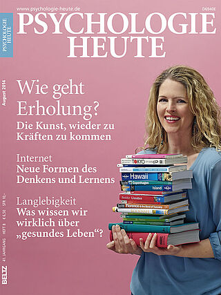 Psychologie Heute 8/2014: Wie geht Erholung?