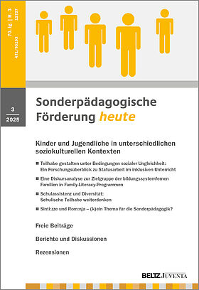 Sonderpädagogische Förderung 3/2025