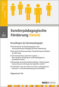 Sonderpädagogische Förderung 1/2024