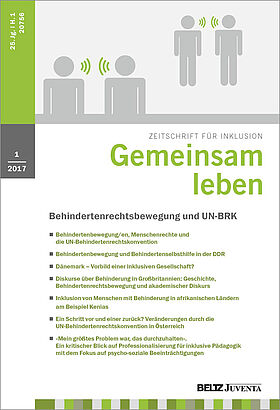 Gemeinsam Leben 1/2017