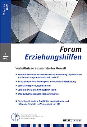 Forum Erziehungshilfen 4/2023