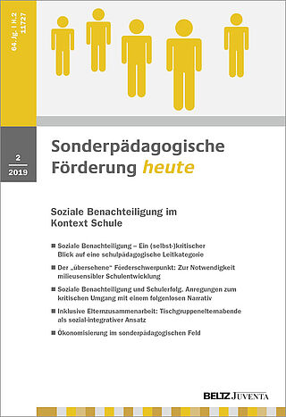 Sonderpädagogische Förderung 2/2019