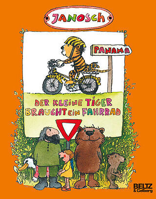 Der kleine Tiger braucht ein Fahrrad