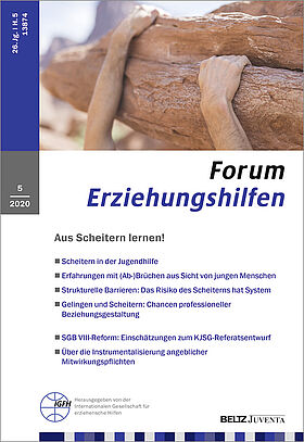 Forum Erziehungshilfen 5/2020