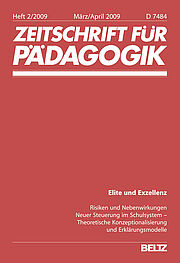 Zeitschrift für Pädagogik 2/2009
