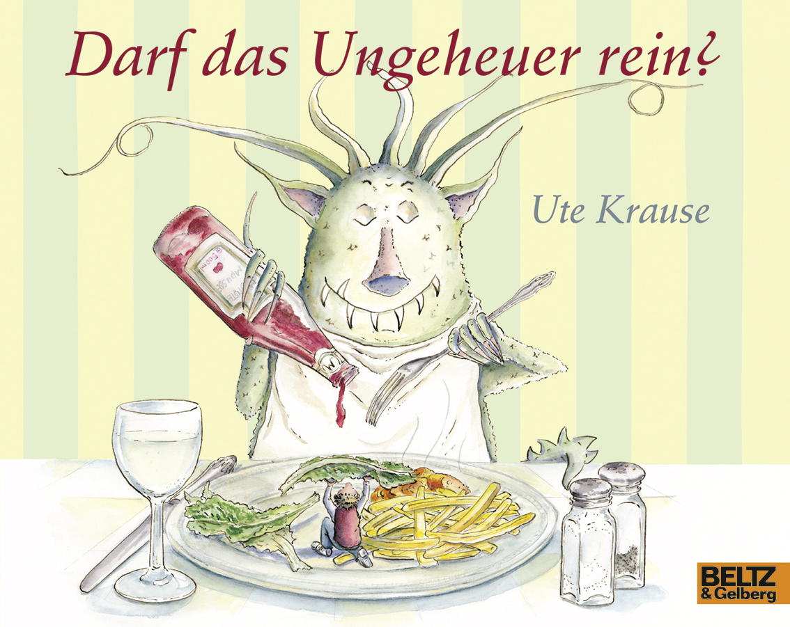 Darf das Ungeheuer rein? - vierfarbiges Bilderbuch - Ute ...
