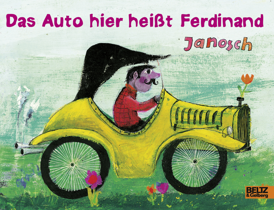 Das Auto hier heißt Ferdinand - Vierfarbiges Papp-Bilderbuch