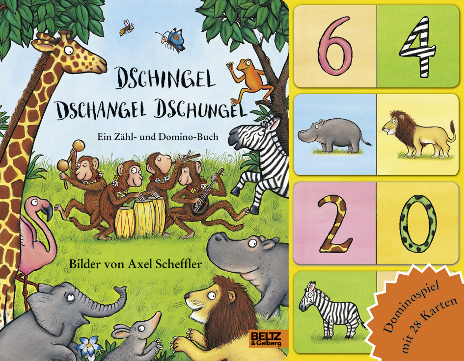 Dschingel Dschangel Dschungel Ein Zähl und DominoBuch Axel