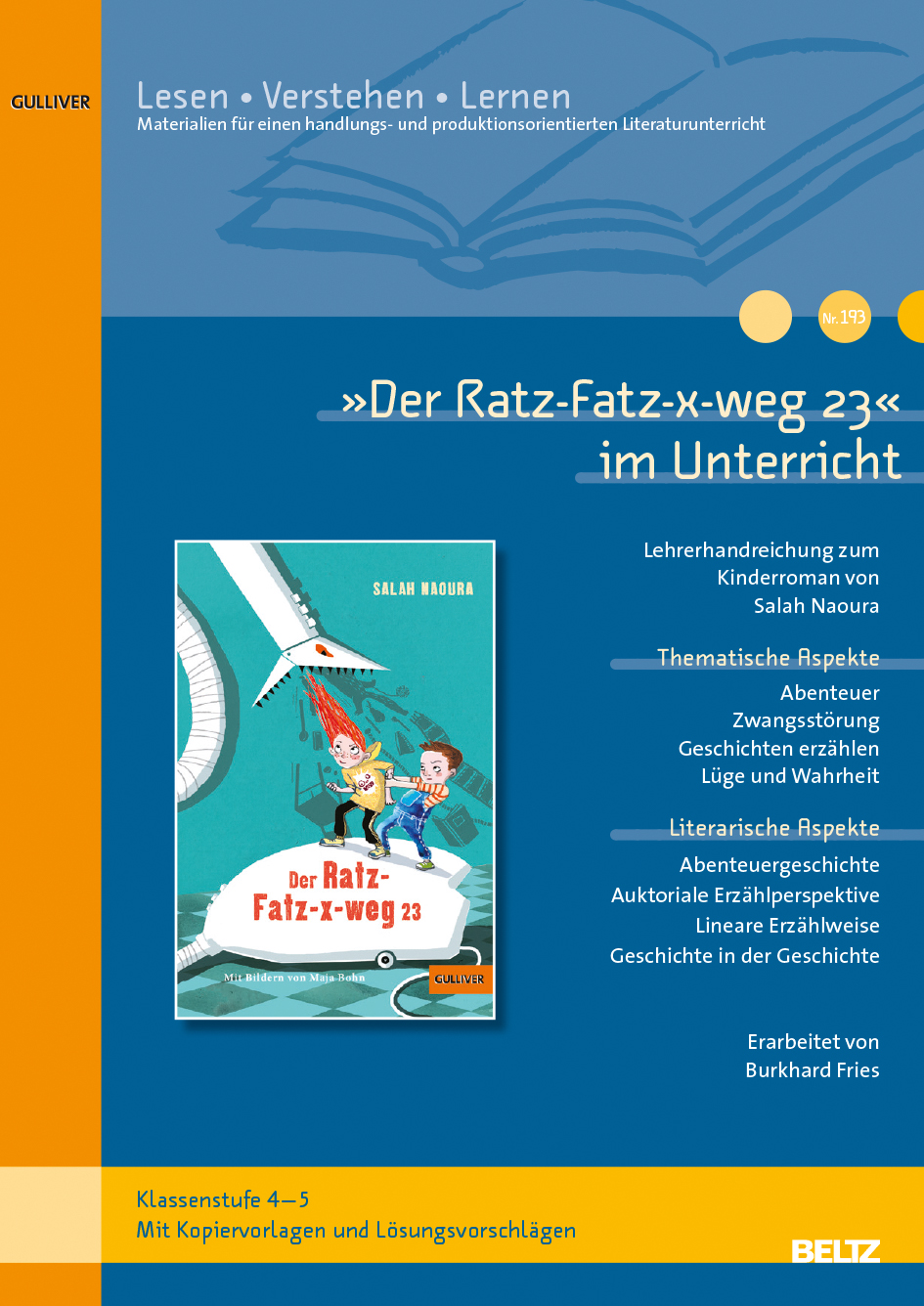 »Der Ratz-Fatz-x-weg 23« im Unterricht - Lehrerhandreichung zum ...